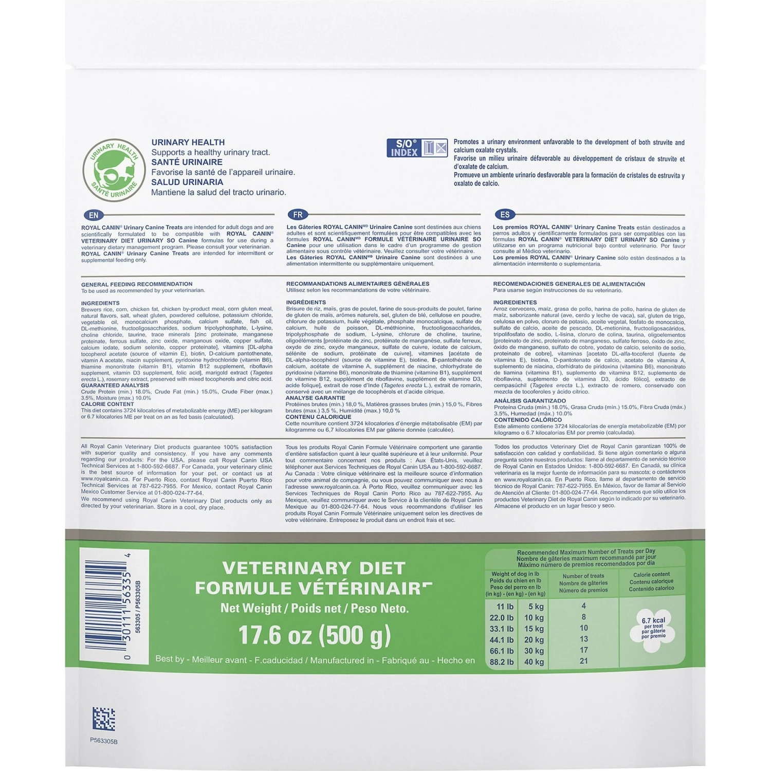 Royal Canin Veterinary Diet Adult Urinary Dog Treats 2 Royal Canin Veterinary Diet Adult Urinary Dog Treats - Image 2