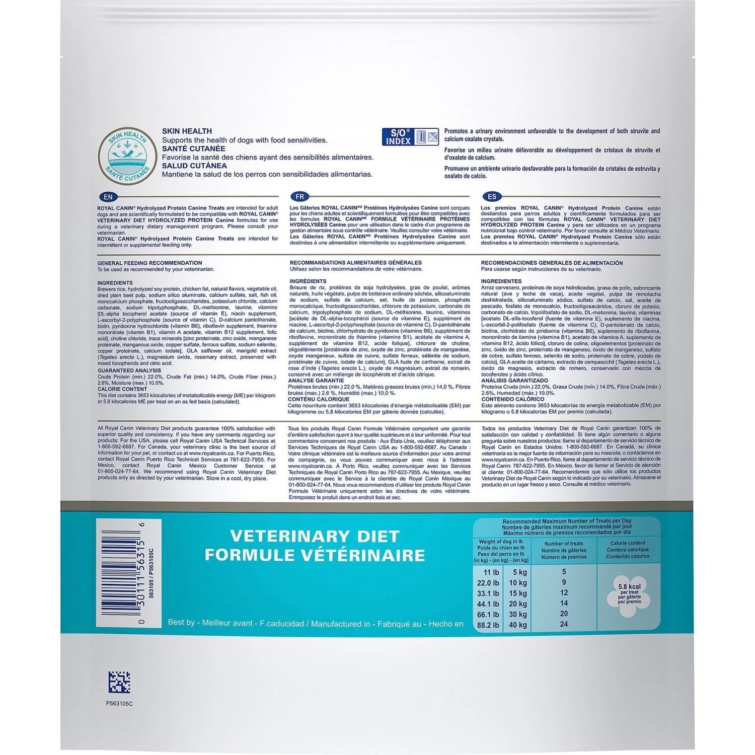 Royal Canin Veterinary Diet Adult Hydrolyzed Protein Dog Treats 2 Royal Canin Veterinary Diet Adult Hydrolyzed Protein Dog Treats - Image 2