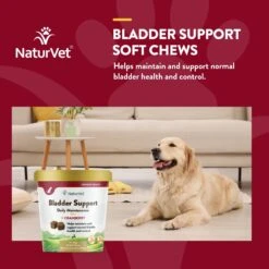 NaturVet Bladder Support Plus Cranberry Soft Chews Urinary Supplement For Dogs -Pet Wellness 100646 PT3. AC SS1800 V1698696067