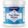Petpost Tear Stain Wipes For Dogs