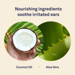 Petpost Ear Wipes With Coconut Oil & Aloe Vera For Dogs -Pet Wellness 101083 PT3. AC SS1800 V1488502920