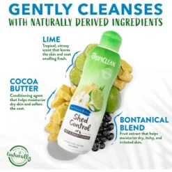 TropiClean Lime & Cocoa Butter Deshedding Dog Conditioner -Pet Wellness 101303 PT3. AC SS1800 V1684406269