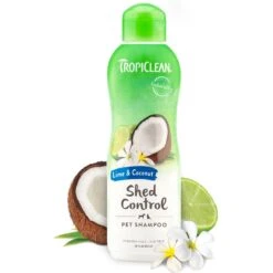 TropiClean Lime & Coconut Deshedding Dog Shampoo