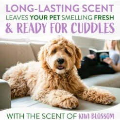 TropiClean Kiwi Blossom Deodorizing Dog & Cat Spray 12 TropiClean Kiwi Blossom Deodorizing Dog & Cat Spray -Pet Wellness 101307 PT5. AC SS1800 V1684411104