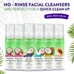 TropiClean Waterless Dog Facial Cleanser -Pet Wellness 101329 PT7. AC SS1800 V1684419512