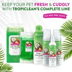 TropiClean Waterless Deep Cleaning Dog Shampoo 14 TropiClean Waterless Deep Cleaning Dog Shampoo -Pet Wellness 101333 PT7. AC SS1800 V1684417572