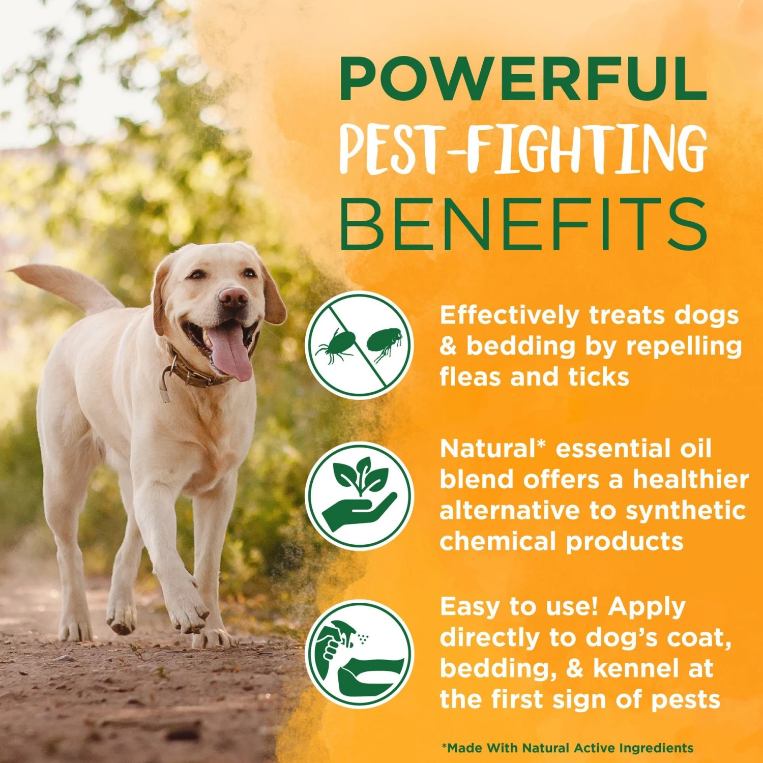 TropiClean Natural Flea & Tick Dog & Bedding Spray 6 TropiClean Natural Flea & Tick Dog & Bedding Spray - Image 6