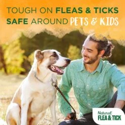 TropiClean Maximum Strength Natural Flea & Tick Dog Shampoo -Pet Wellness 101342 PT4. AC SS1800 V1684492458
