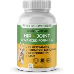Infinite Pet Life Hip & Joint Advanced Formula Beef Liver Flavor Dog Supplement