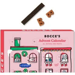 Bocce's Bakery 12 Day Advent Calendar Soft & Chewy Dog Treats, 3.5-oz Bag -Pet Wellness 1016630 PT2. AC SS1800 V1700861306