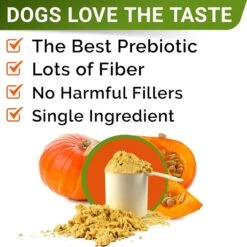 StrellaLab Pumpkin High Fiber Stool Consistency Powder Digestive Supplement For Dogs, 8.1-oz Jar -Pet Wellness 1017926 PT2. AC SS1800 V1699634237