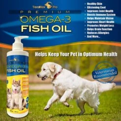 TerraMax Pro Premium Omega-3 Fish Oil Dog Supplement 9 TerraMax Pro Premium Omega-3 Fish Oil Dog Supplement -Pet Wellness 102149 PT3. AC SS1800 V1474294676