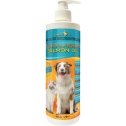 TerraMax Pro Premium Wild Alaskan Salmon Oil Skin & Coat Dog & Cat Liquid Supplement