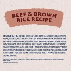 Natural Balance Limited Ingredient Beef & Brown Rice Recipe Canned Dog Food, 13-oz Can, Case Of 12 -Pet Wellness 1021558 PT5. AC SS1800 V1703195041