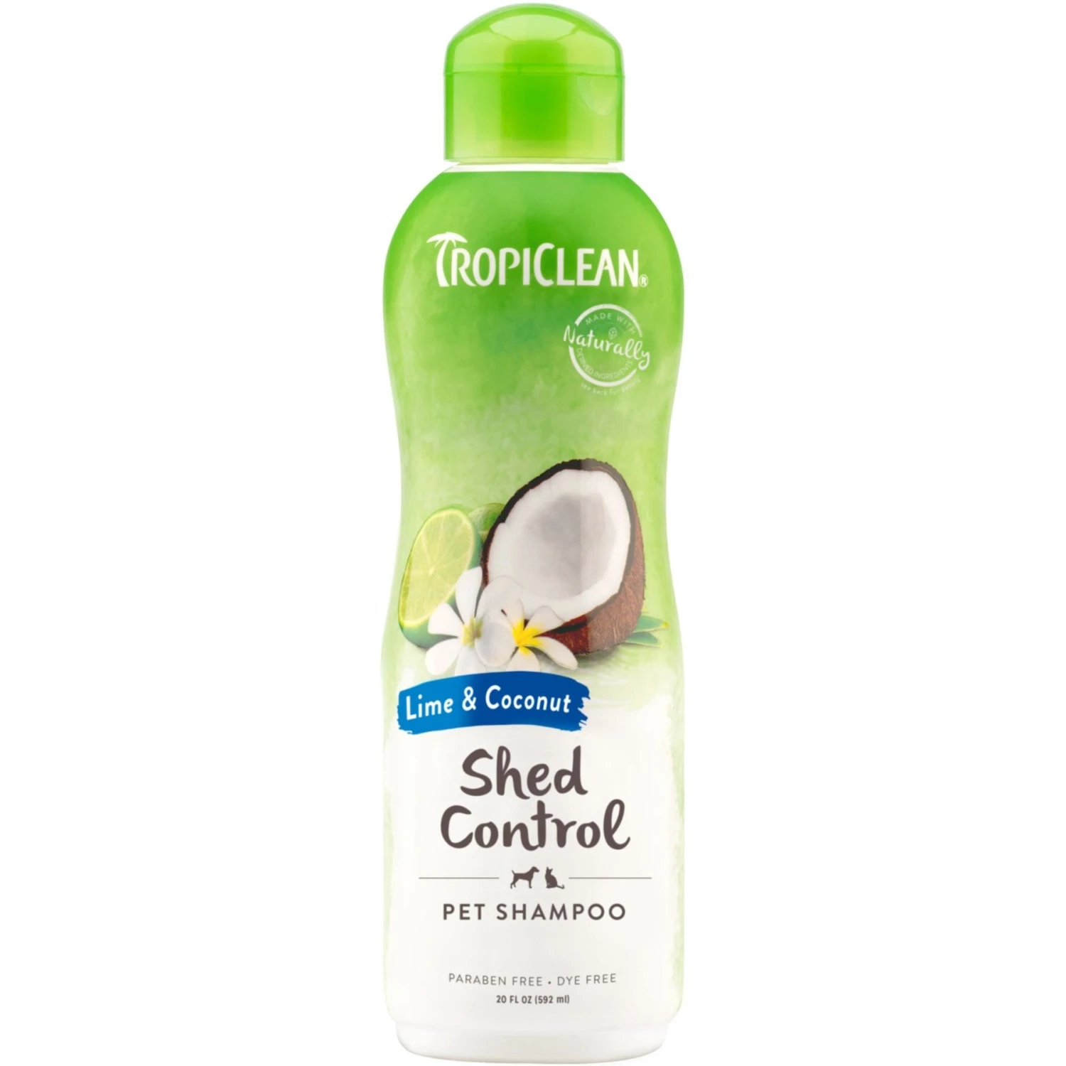 TropiClean Lime & Coconut Deshedding Dog Shampoo & TropiClean Lime & Cocoa Butter Deshedding Dog Conditioner 2 TropiClean Lime & Coconut Deshedding Dog Shampoo & TropiClean Lime & Cocoa Butter Deshedding Dog Conditioner - Image 2
