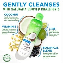 TropiClean Lime & Coconut Deshedding Dog Shampoo & TropiClean Lime & Cocoa Butter Deshedding Dog Conditioner 11 TropiClean Lime & Coconut Deshedding Dog Shampoo & TropiClean Lime & Cocoa Butter Deshedding Dog Conditioner -Pet Wellness 1030326 PT2. AC SS1800 V1702673927