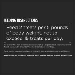 Purina Pro Plan Veterinary Diets Gentle Snackers Dog Treats, 8-oz Pouch -Pet Wellness 1030950 PT7. AC SS1800 V1702673684