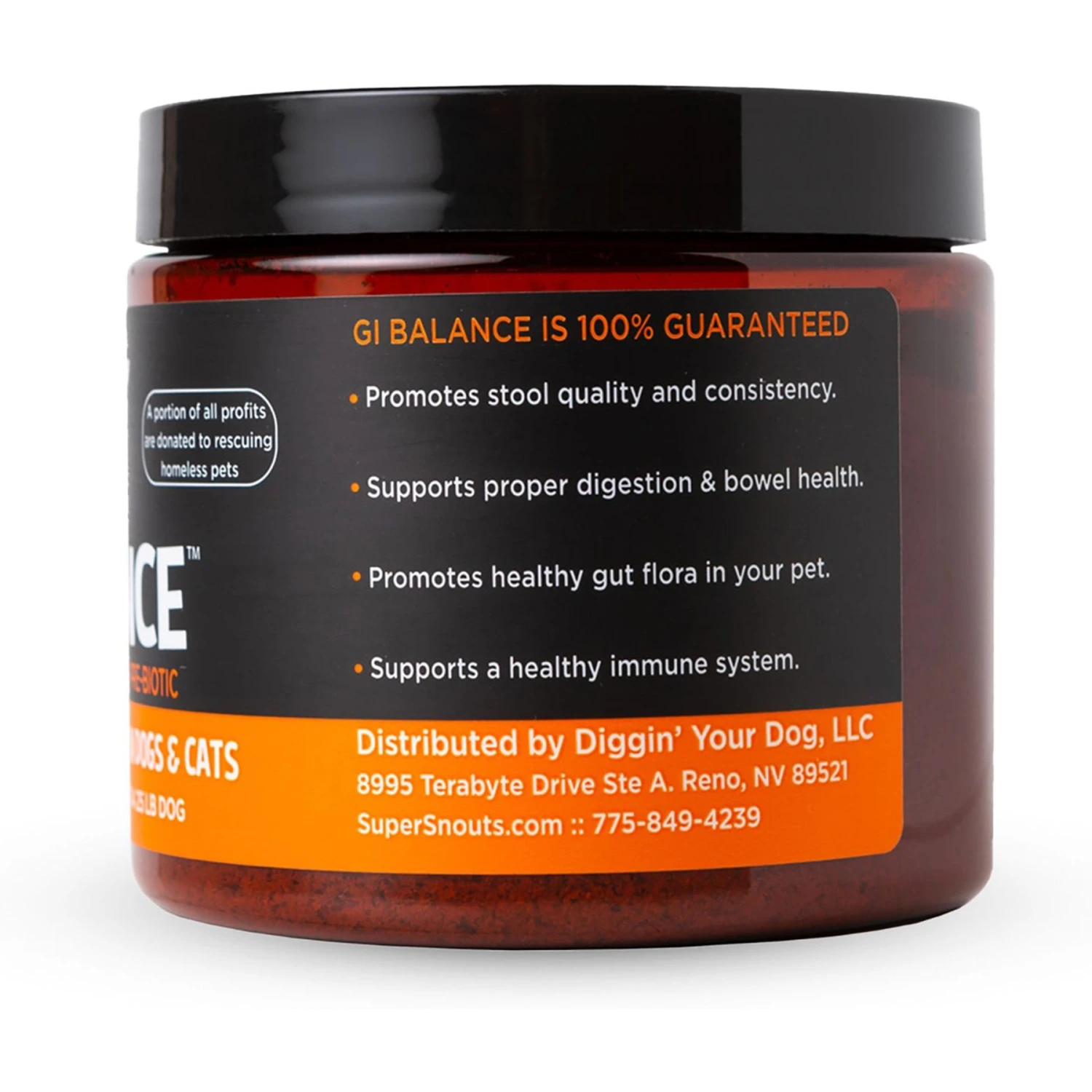 Super Snouts G.I. Balance Digestive Support Dog & Cat Supplement 2 Super Snouts G.I. Balance Digestive Support Dog & Cat Supplement - Image 2
