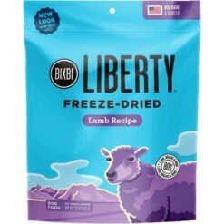 BIXBI Liberty Lamb Recipe Grain-Free Freeze-Dried Raw Dog Food