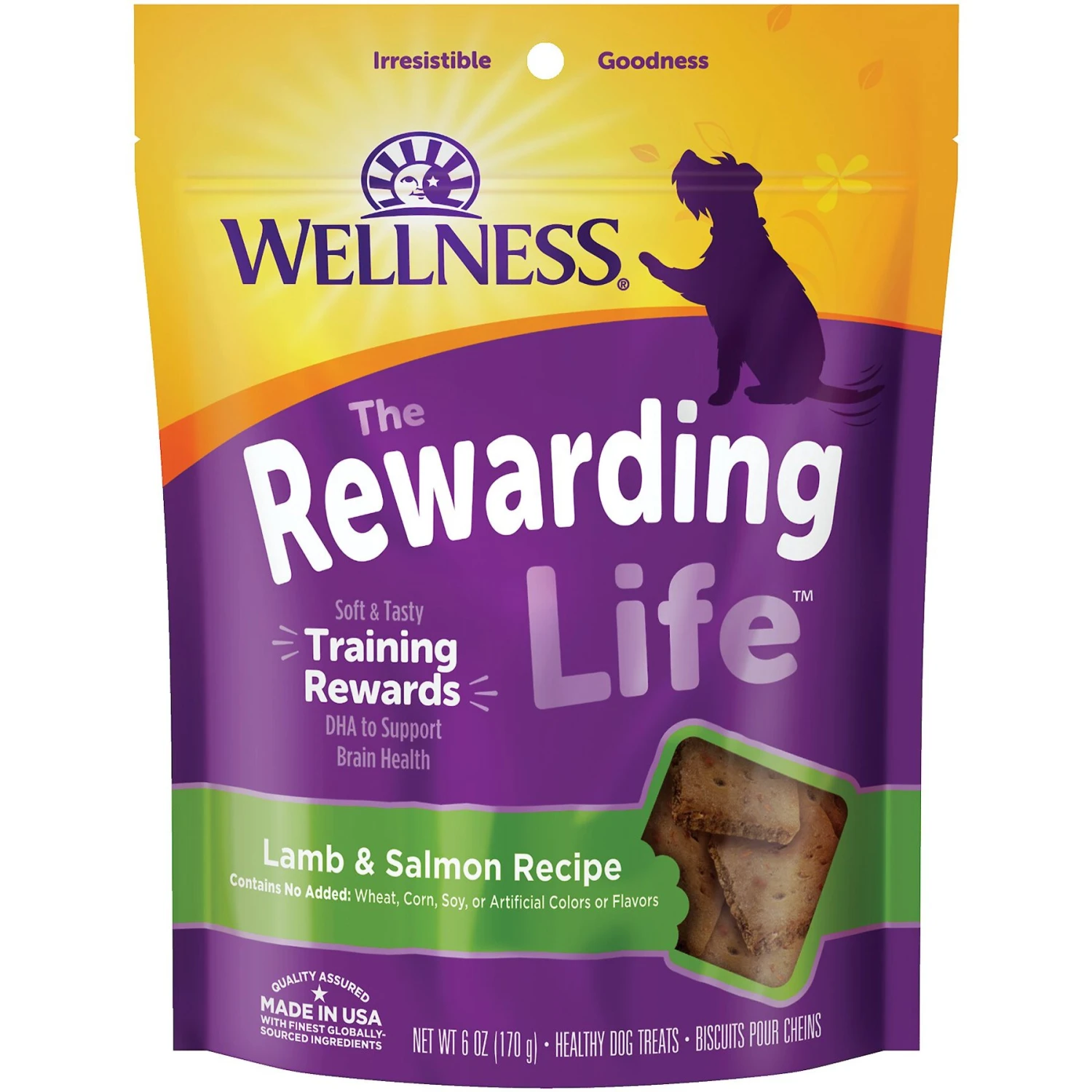 Wellness The Rewarding Life Lamb & Salmon Soft & Chewy Natural Dog Treats 1 Wellness The Rewarding Life Lamb & Salmon Soft & Chewy Natural Dog Treats