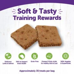 Wellness The Rewarding Life Lamb & Salmon Soft & Chewy Natural Dog Treats 12 Wellness The Rewarding Life Lamb & Salmon Soft & Chewy Natural Dog Treats -Pet Wellness 104301 PT3. AC SS1800 V1646346746