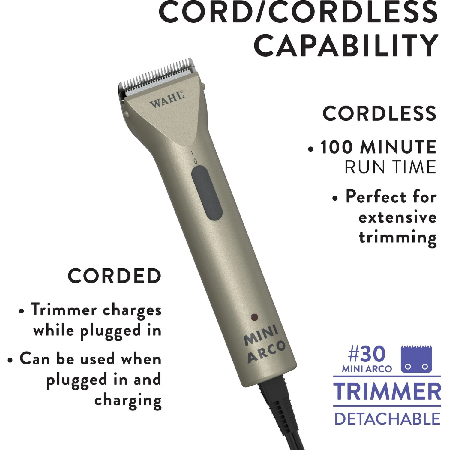 Wahl Mini Arco Pet Trimmer 3 Wahl Mini Arco Pet Trimmer - Image 3