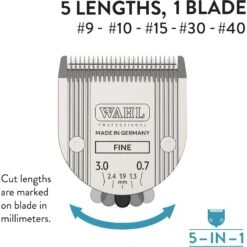 Wahl 5 In 1 Adjustable Detachable Fine Blade Set 7 Wahl 5 In 1 Adjustable Detachable Fine Blade Set -Pet Wellness 104473 PT2. AC SS1800 V1697483521