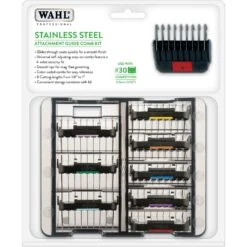 Wahl Stainless Steel Attachment Combs Kit For Detachable Blades