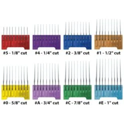 Wahl Stainless Steel Attachment Combs Kit For 5 In 1 Blades 6 Wahl Stainless Steel Attachment Combs Kit For 5 In 1 Blades -Pet Wellness 104508 PT2. AC SS1800 V1469650064