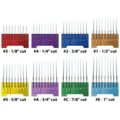 Wahl Stainless Steel Attachment Combs Kit For 5 In 1 Blades 7 Wahl Stainless Steel Attachment Combs Kit For 5 In 1 Blades -Pet Wellness 104508 PT3. AC SS1800 V1514500373