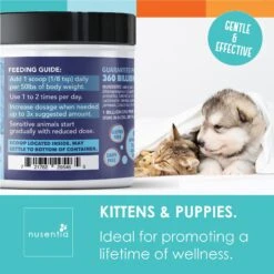 Nusentia Probiotic Miracle Premium Blend Dog & Cat Supplement 9 Nusentia Probiotic Miracle Premium Blend Dog & Cat Supplement -Pet Wellness 104668 PT2. AC SS1800 V1631052404