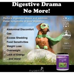 Nusentia Enzyme Miracle Digestive & Metabolic Dog & Cat Supplement -Pet Wellness 104672 PT2. AC SS1800 V1470165083