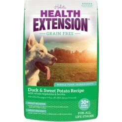 Health Extension Grain-Free Duck & Sweet Potato Recipe Dry Dog Food