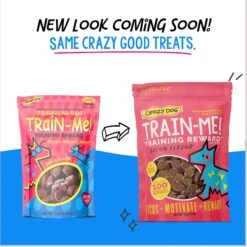 Crazy Dog Train-Me! Bacon Flavor Dog Treats -Pet Wellness 105765 PT2. AC SS1800 V1680790042