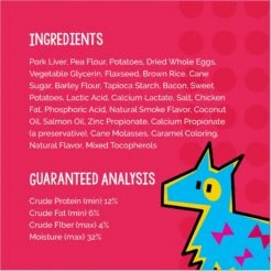 Crazy Dog Train-Me! Bacon Flavor Dog Treats -Pet Wellness 105765 PT3. AC SS1800 V1680814532