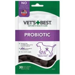Vet's Best Probiotic Chicken Flavored Soft Chews Digestive Supplement For Dogs