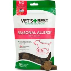 Vet's Best Chicken Flavored Soft Chews Allergy Supplement For Dogs