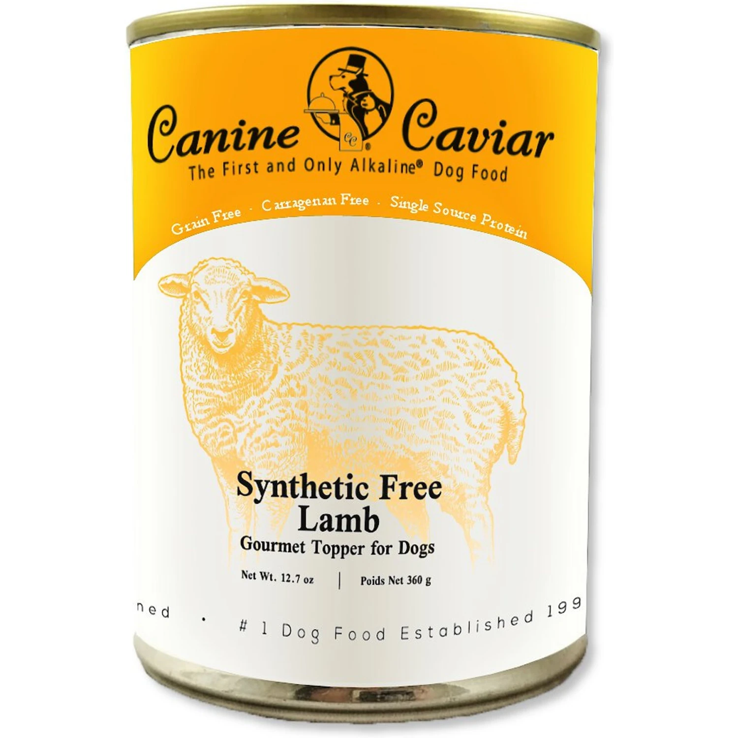 Canine Caviar Lamb Grain-Free Canned Dog Food Topper 1 Canine Caviar Lamb Grain-Free Canned Dog Food Topper