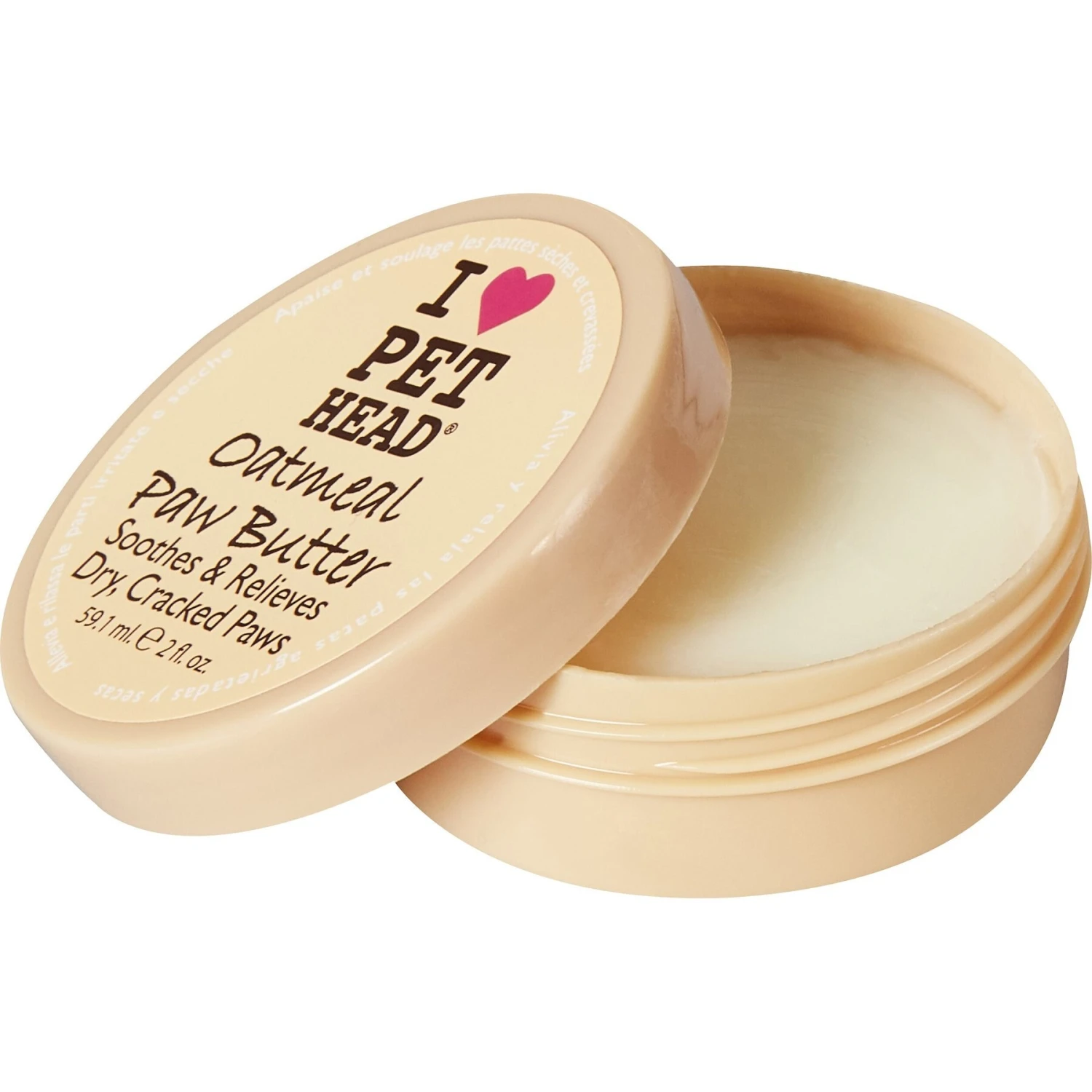 Pet Head Oatmeal Paw Butter Soothes & Nourishes Paws & Noses 2-oz 3 Pet Head Oatmeal Paw Butter Soothes & Nourishes Paws & Noses 2-oz - Image 3