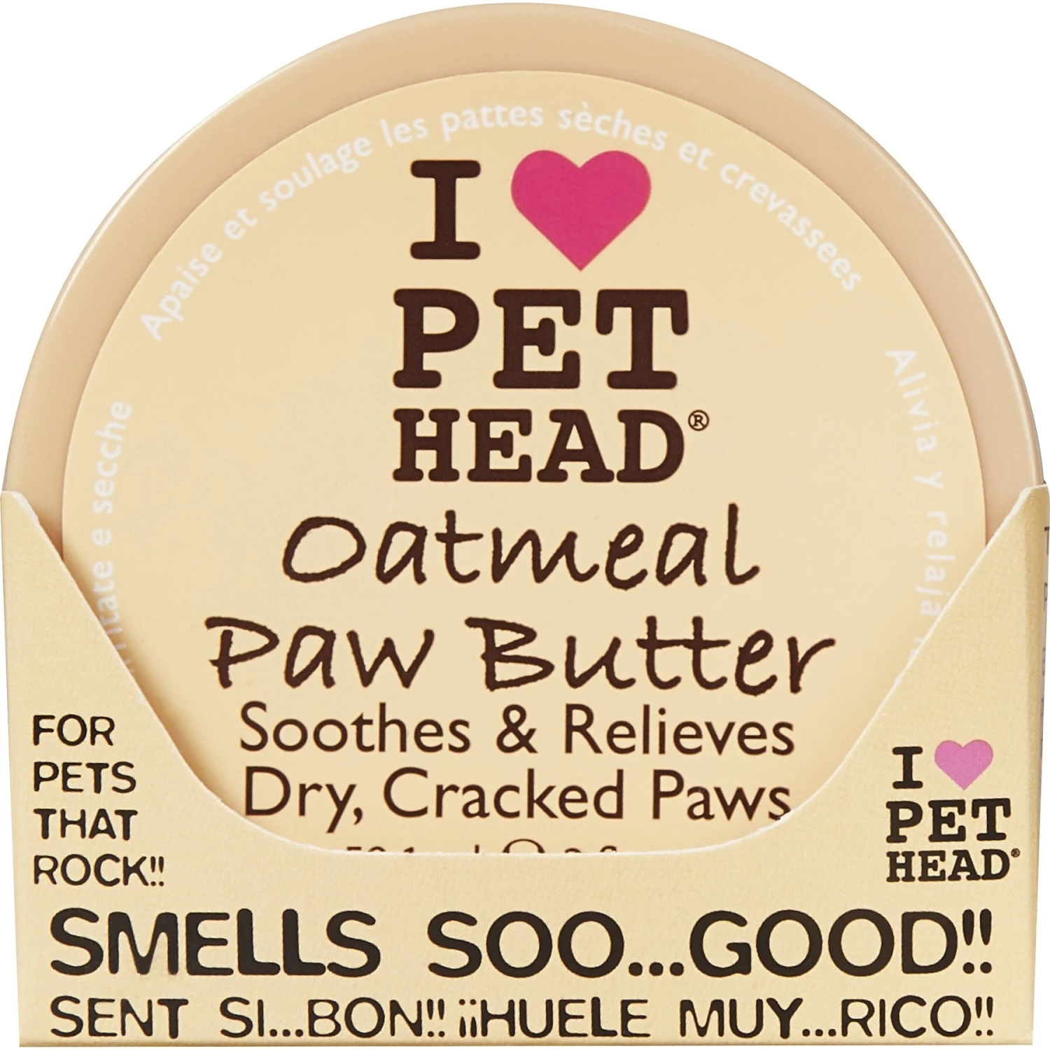 Pet Head Oatmeal Paw Butter Soothes & Nourishes Paws & Noses 2-oz 9 Pet Head Oatmeal Paw Butter Soothes & Nourishes Paws & Noses 2-oz - Image 9