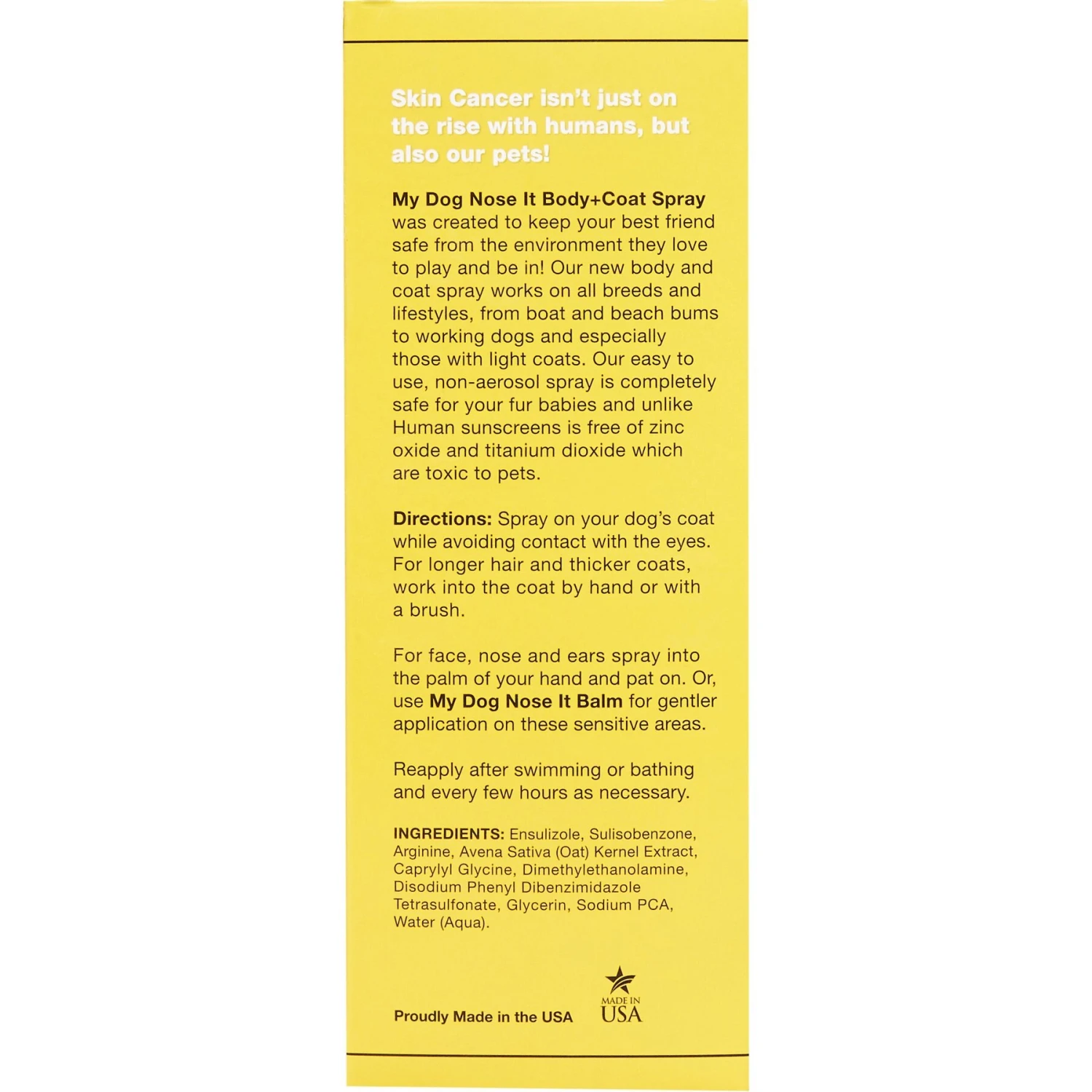 My Dog Nose It! Coat & Body Spray 2 My Dog Nose It! Coat & Body Spray - Image 2