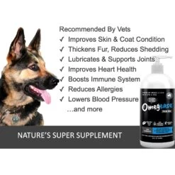 Finest For Pets Omegease Omega-Rich Fish Oil Dog & Cat Supplement -Pet Wellness 109195 PT2. AC SS1800 V1612825873
