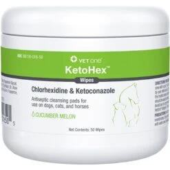 VetOne KetoHex Antiseptic Pet Wipes