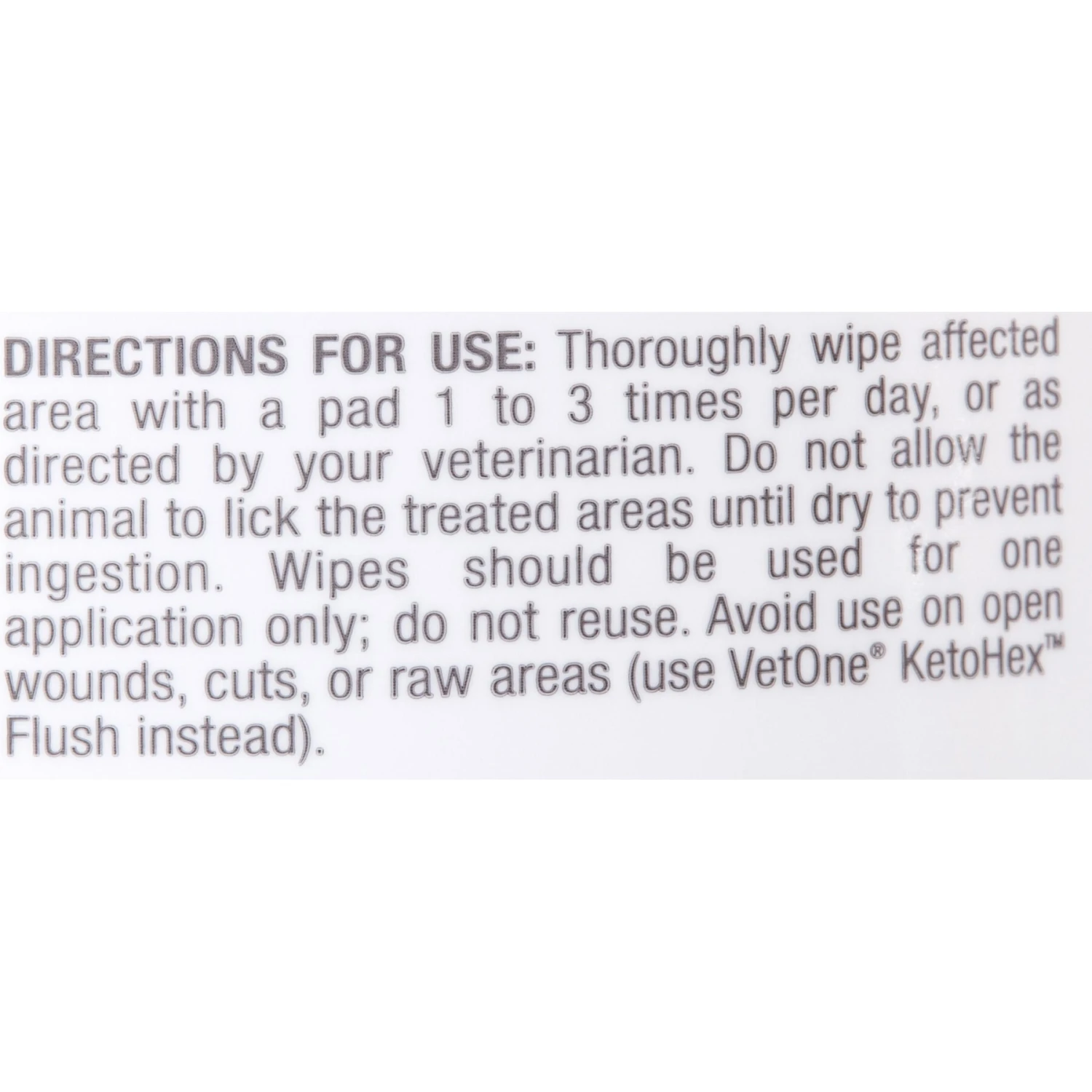 VetOne KetoHex Antiseptic Pet Wipes 6 VetOne KetoHex Antiseptic Pet Wipes - Image 6