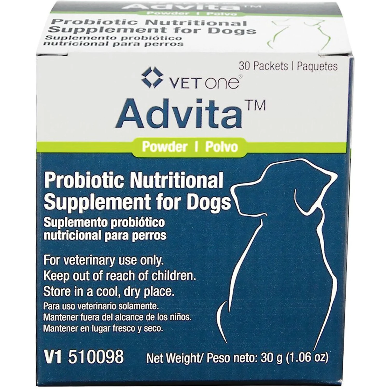 VetOne Advita Probiotic Nutritional Dog Supplement 1 VetOne Advita Probiotic Nutritional Dog Supplement
