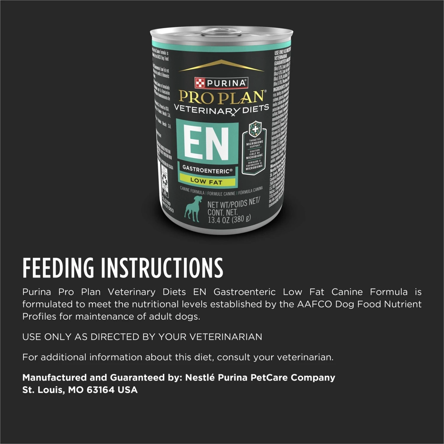 Purina Pro Plan Veterinary Diets EN Gastroenteric Low Fat Wet Dog Food 8 Purina Pro Plan Veterinary Diets EN Gastroenteric Low Fat Wet Dog Food - Image 8