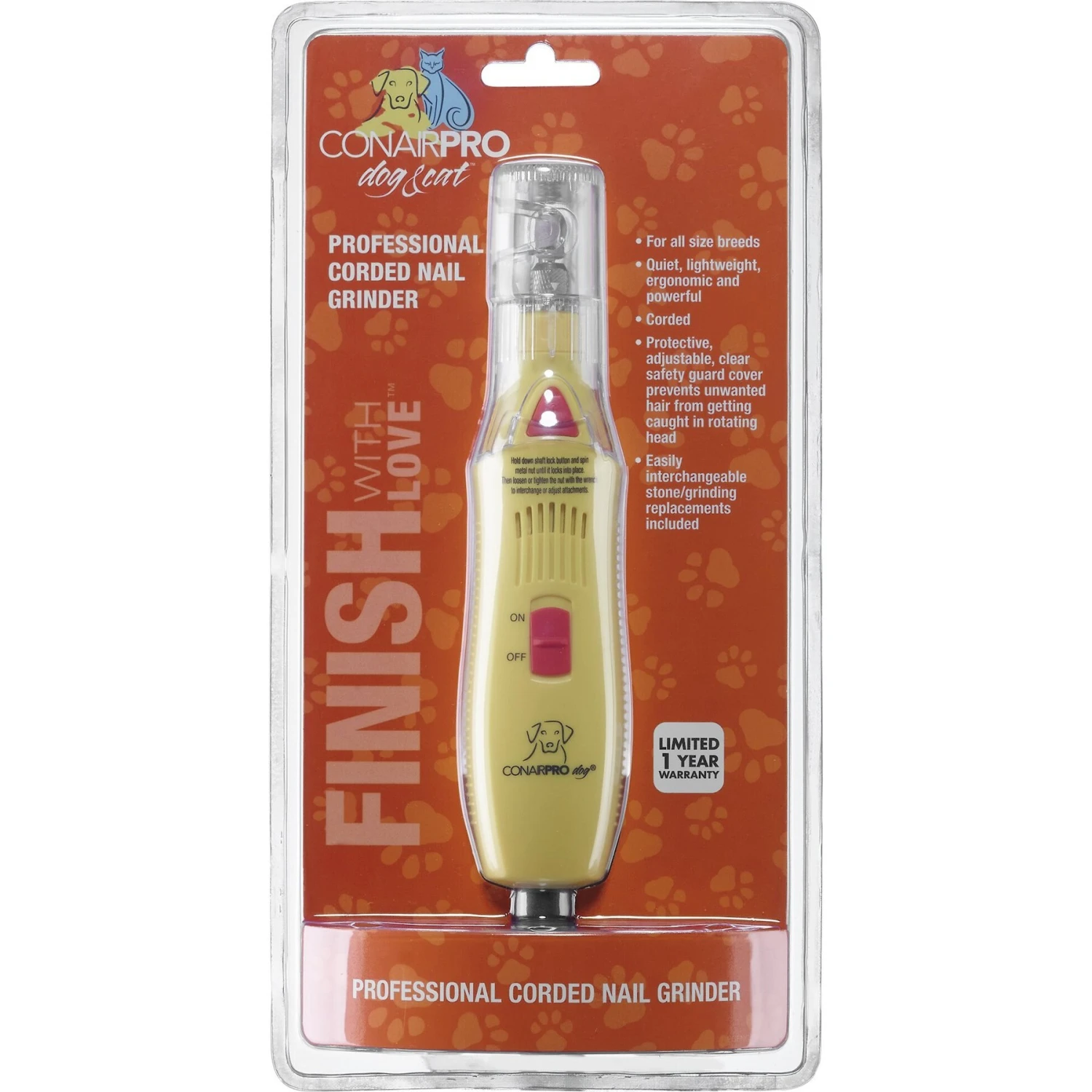 ConairPROPET Professional Dog Nail Grinder 2 ConairPROPET Professional Dog Nail Grinder - Image 2