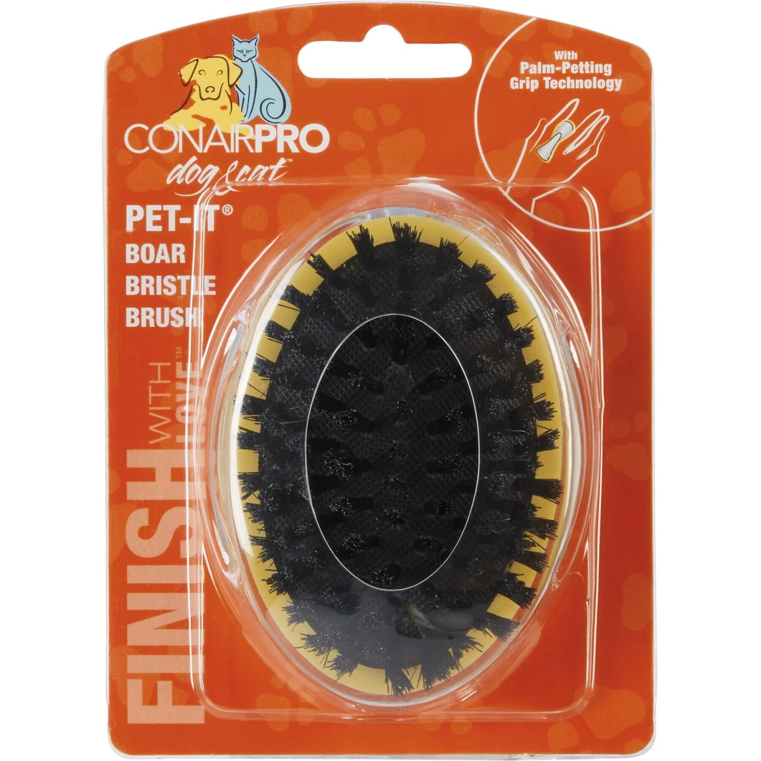 ConairPROPET Pet-It Boar Bristle Brush 2 ConairPROPET Pet-It Boar Bristle Brush - Image 2