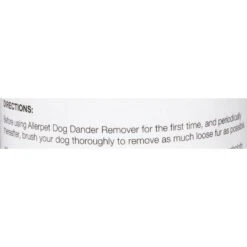 Allerpet Dog Dander Remover 9 Allerpet Dog Dander Remover -Pet Wellness 109738 PT5. AC SS1800 V1543610238