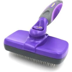Hertzko Self-Cleaning Dog & Cat Slicker Brush